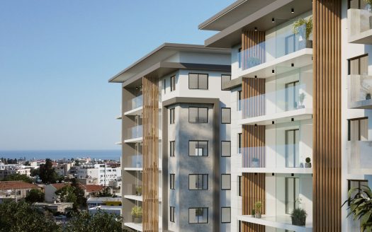 Paphos Property Two Bedroom Apartment in a Gated Complex