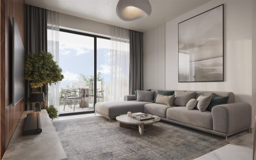 Paphos Property Two Bedroom Apartment in a Gated Complex