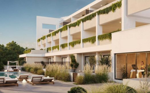 Limassol Property One Bedroom Apartment in Gated Complex