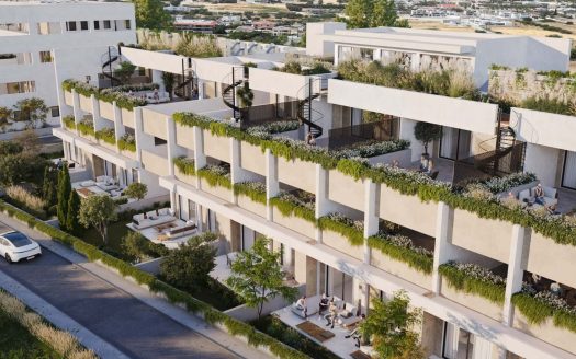 Limassol Property Two Bedroom Penthouse in Gated Complex