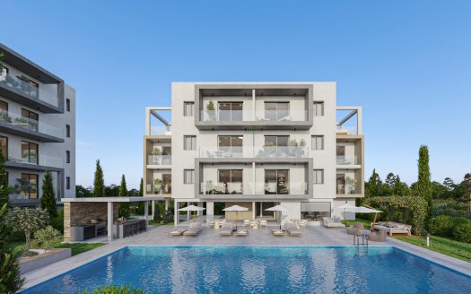 Paphos Property Modern Three Bedroom Apartment