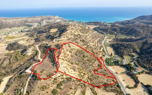 Agricultural fields in Pissouri, Limassol
