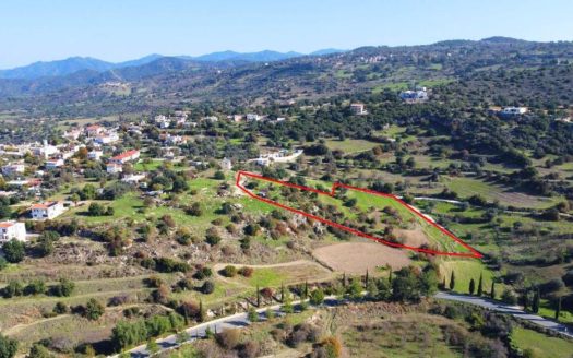 Residential field in Peristerona, Paphos