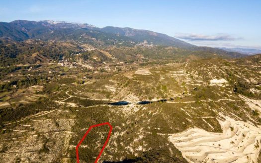 Agricultural field in Omodos, Limassol