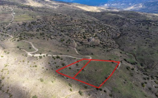 Agricultural fields in Pentalia, Paphos