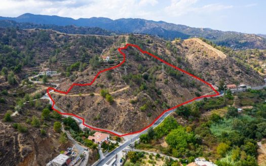 Residential field in Galata, Nicosia