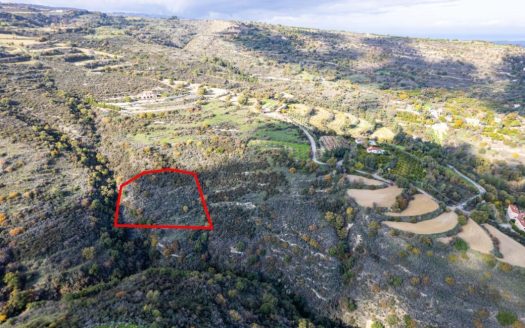 Agricultural field in Miliou, Paphos