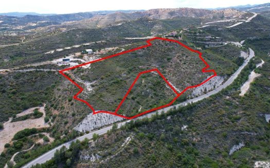 Agricultural fields in Skarinou, Larnaca