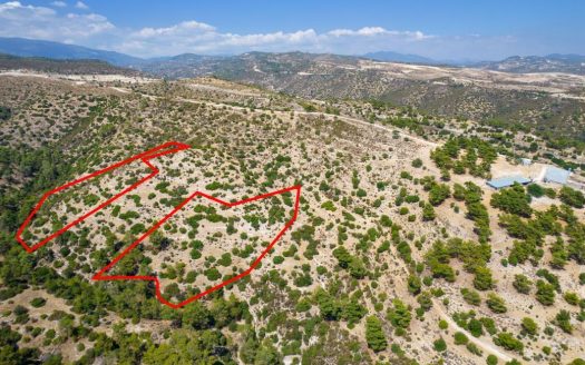 Agricultural fields in Agios Georgios, Limassol