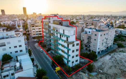 Residential building blocks in Agioi Konstantinou & Elenis, Nicosia