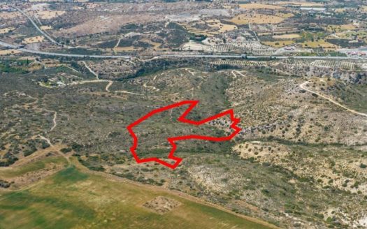 Field in Choirokoitia, Larnaca