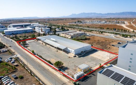 Two leasehold warehouses in Kokkinotrimithia, Nicosia
