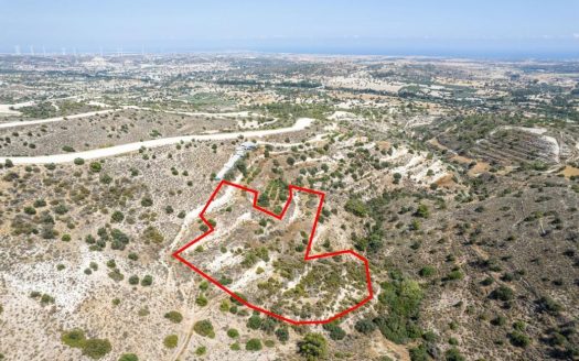 Agricultural field in Anglisides, Larnaca