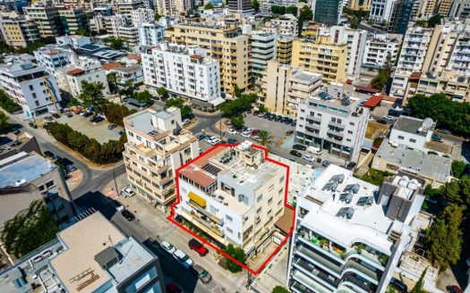 Four storey mixed-use building in Agioi Omologites, Nicosia