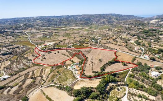 Shared field in Polemi, Paphos