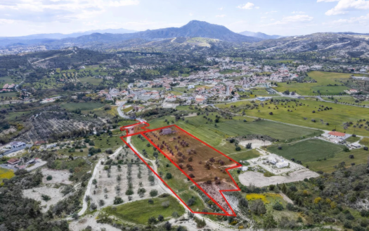 Fields in Alethriko, Larnaca