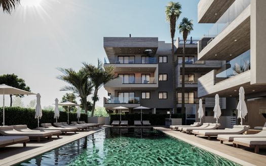 Larnaca Property Three Bedroom Apartment in Gated Complex