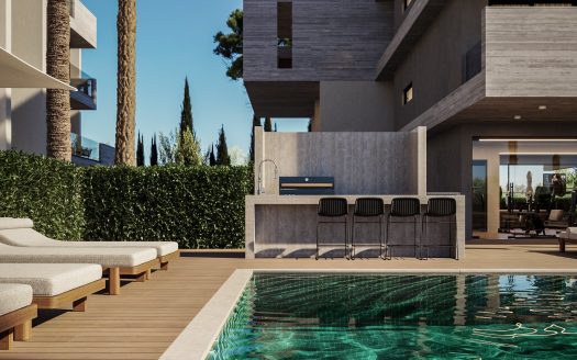 Larnaca Property Three Bedroom Apartment in Gated Complex