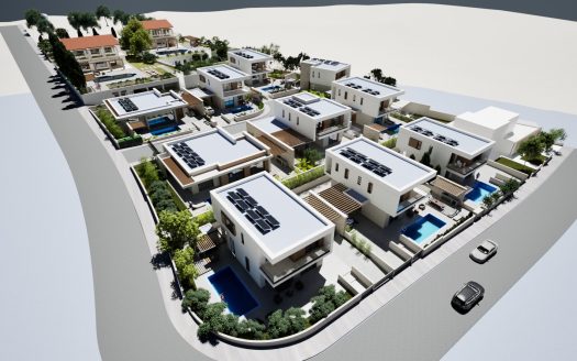 Paphos Property Three Bedroom House in Gated Complex