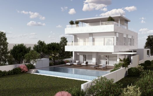 Larnaca Property Beachfront Five Bedroom Villa